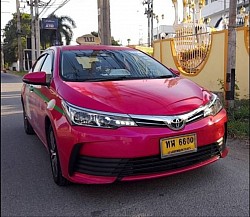 toyota altis taxi